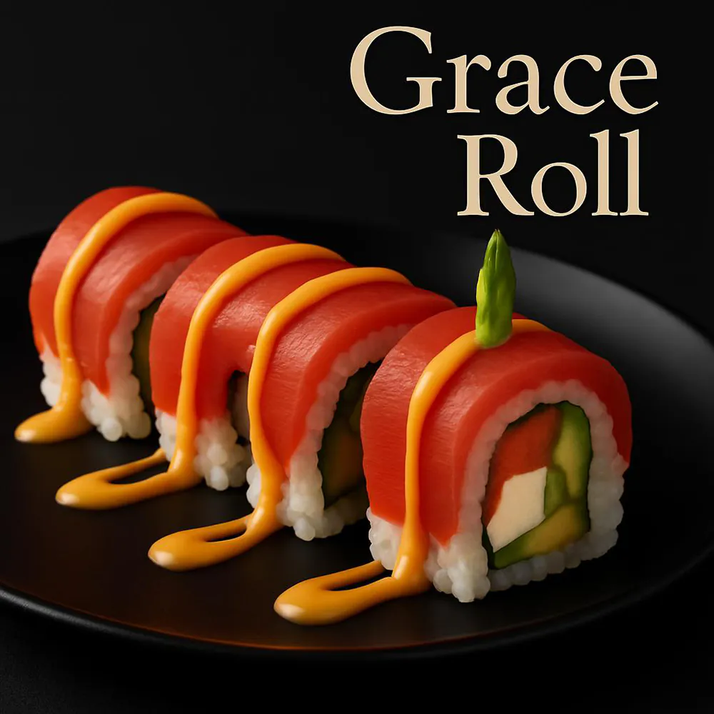 grace roll at Ubin Sushi，a Japanese Restaurant in Colorado Springs