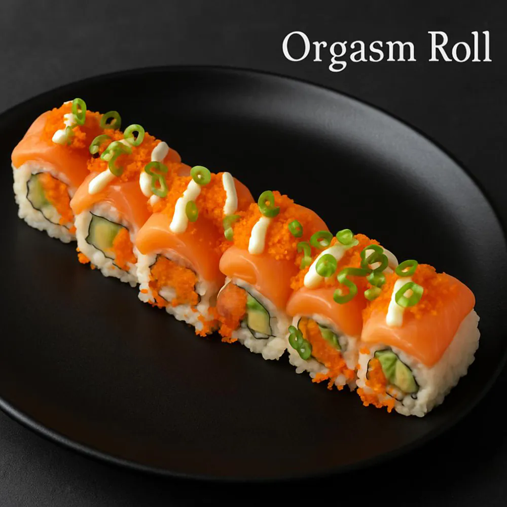 orgasm roll at Ubin Sushi，a Japanese Restaurant in Colorado Springs
