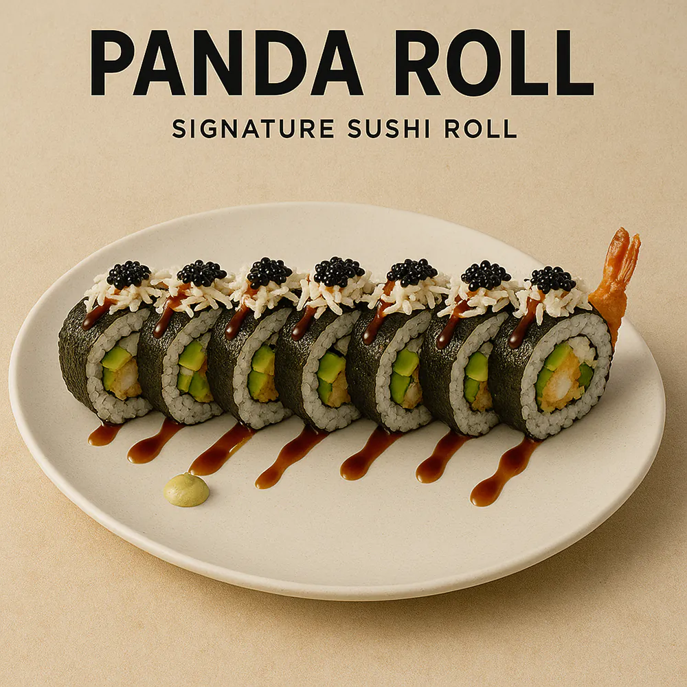 panda roll at Ubin Sushi，a Japanese Restaurant in Colorado Springs