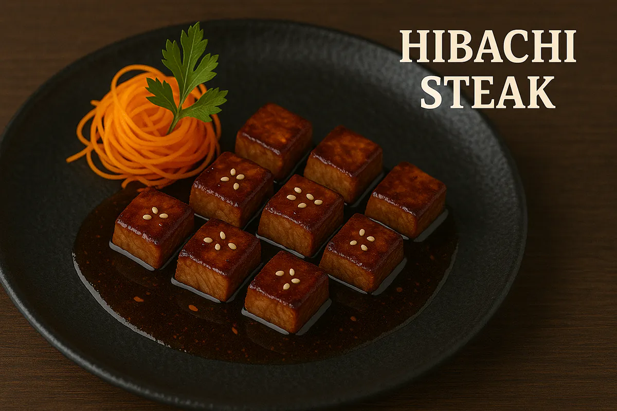 hibachi steak at Ubin Sushi，a Japanese Restaurant in Colorado Springs